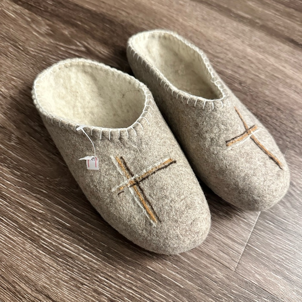wool slippers